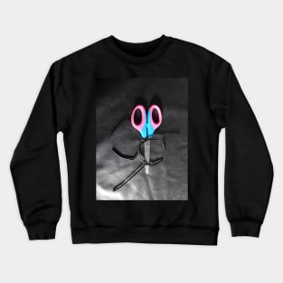 A face with two eyes Crewneck Sweatshirt